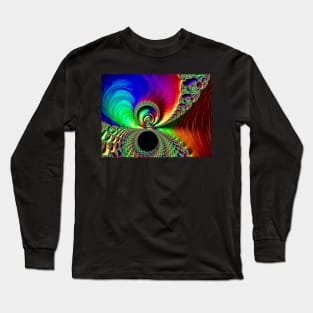 "Fractal Vortex" Long Sleeve T-Shirt